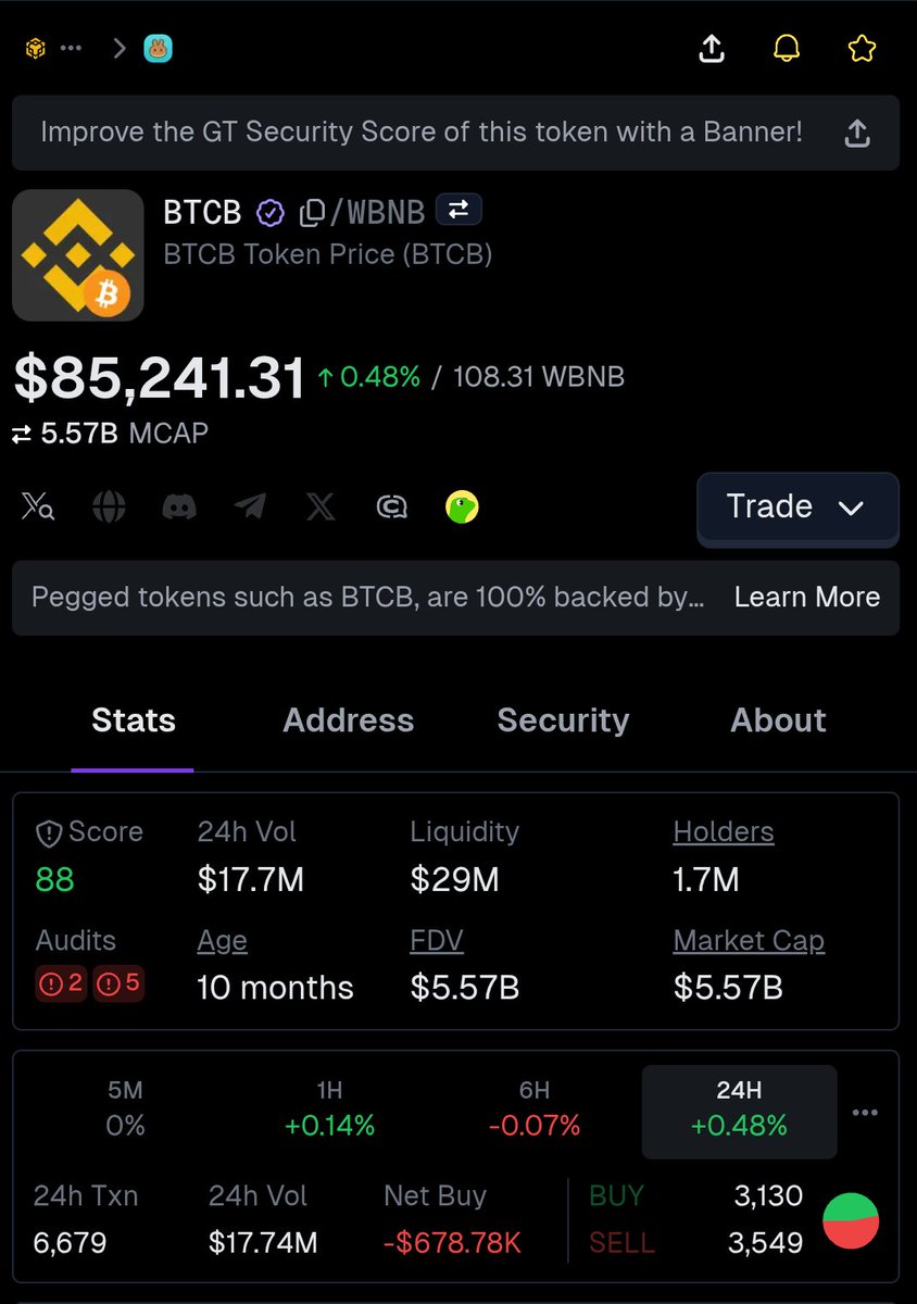 freeearningidea's tweet photo. Called $BTC at 83K.  
Trimmed 75% into 87K.

That was the ceiling, not a top call.  
87.1–87.2K rejected again after the squeeze. 
Took the offer. Didn’t sit through the giveback.

Runner is still on.
Not adding in the middle.

Next add only if H4 closes back above 85.5K on https://t.co/86drWbiOQu