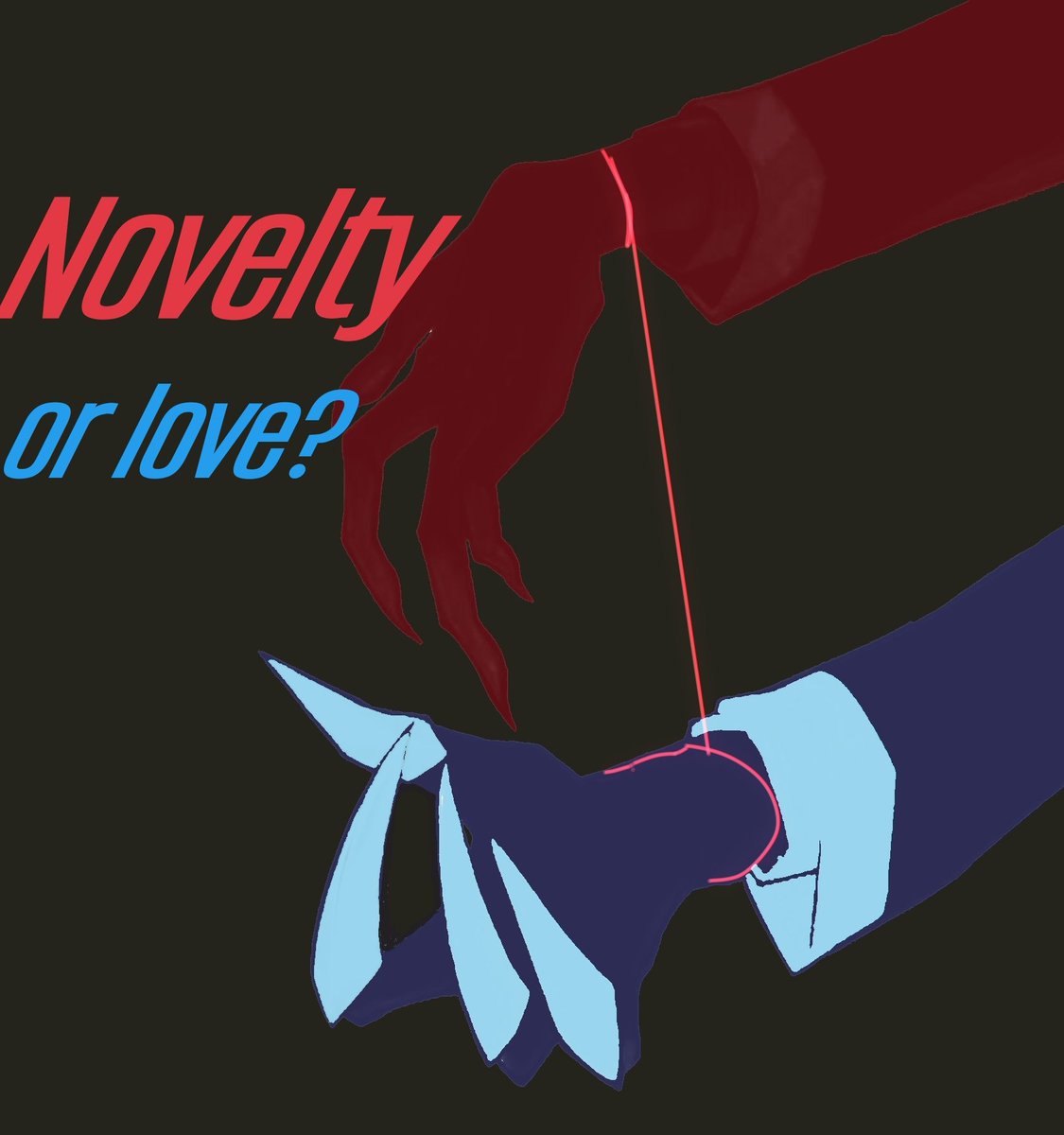 black2011865's tweet photo. How do you like the cover for the comic book Novelty or Love? #Comic #voxalastor #VoxAl #RadioStatic https://t.co/TK0Of2aMN7