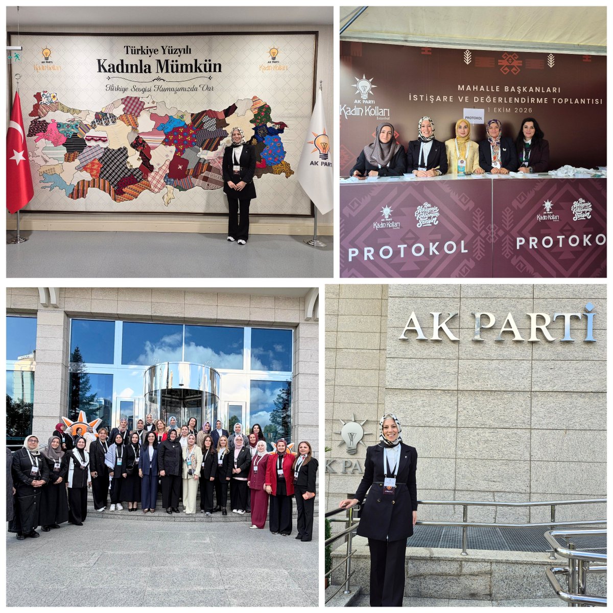 BsrSesli's tweet photo. 📍AK Parti Genel Merkez

AK Parti İstanbul Kadın Kolları Mahalle Başkanları İstişare ve Değerlendirme Toplantımızı Genel Başkanımız ve Cumhurbaşkanımız Sayın @RTErdogan ’ın teşrifleriyle gerçekleştirdik.

Birlikte omuz omuza, daha güçlü yarınlara..🇹🇷🇹🇷

#BizimHikayemiz https://t.co/wktqh4RCoO