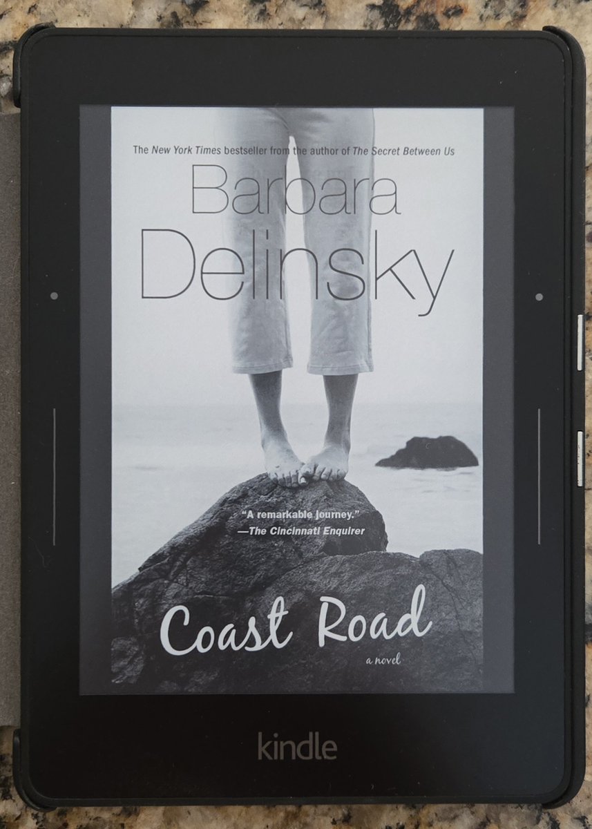 SusanLDorazio's tweet photo. Reading on my Kindle today 📖 

#CurrentRead #BarbaraDelinsky #CoastRoad https://t.co/VBxjEGVoOZ