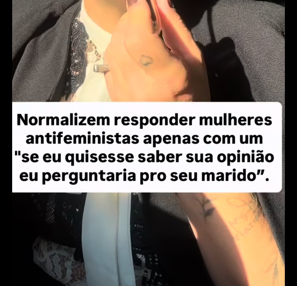 brasilpopcharts's tweet photo. AFIADA! Anitta em recente republicação no Instagram: 

“normalizem responder mulheres antifeministas apenas com se eu quisesse saber sua opinião eu perguntaria pro seu marido” https://t.co/wSd2AVUVwY