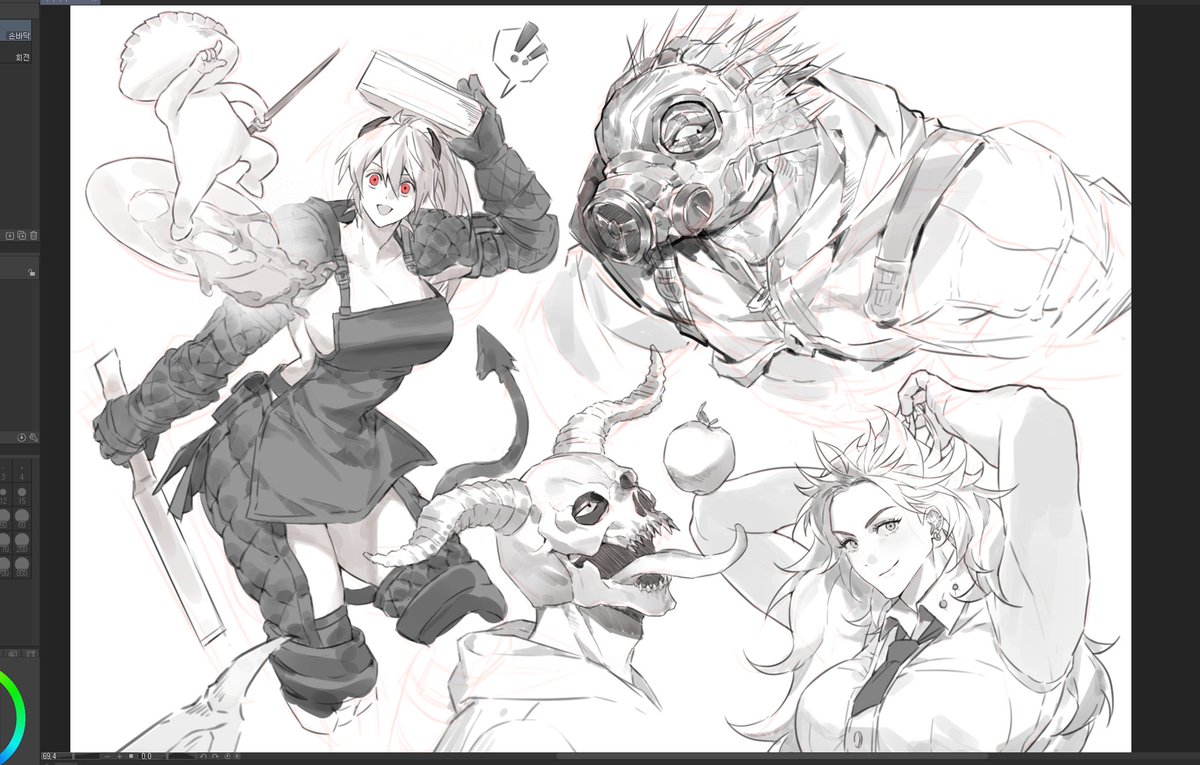 IDO_55's tweet photo. #dorohedoro https://t.co/8bpLgLuRxj