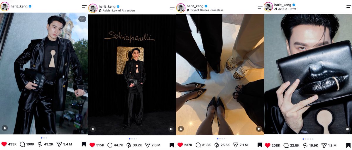 2KengOFCTH's tweet photo. Road to 100K Comments for @harit_keng (Photo) 🎯💬 ─ Focus EMV 📊

KENG NAMPING IN PARIS FW27
#SchiaparellixKENGNAMPING

📈 Milestone Update:
▫️ Post 1: Reached 100K Comments! ✅
▫️ Post 2: Target 50K (Now at 44.7K) 🔥
▫️ Post 3: Target 40K (Now at 31.8K) 🔥
▫️ Post 4: Target 30K (Now at 22.5K) 🔥

#KengHarit #KengNamping
#Schiaparelli #PFW