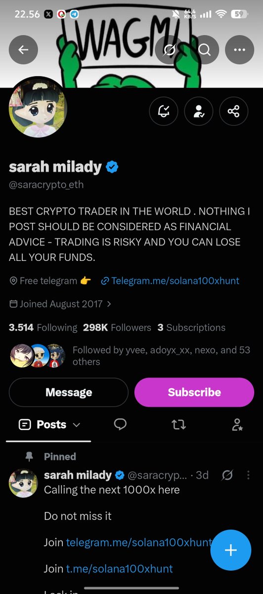 Nest1eee's tweet photo. @saracrypto_eth always active 

63hrxQS1QKNxMzBr9G27xH4pLQvb7JaaF4BwKB3WF1bC https://t.co/rkHEAIS7pB