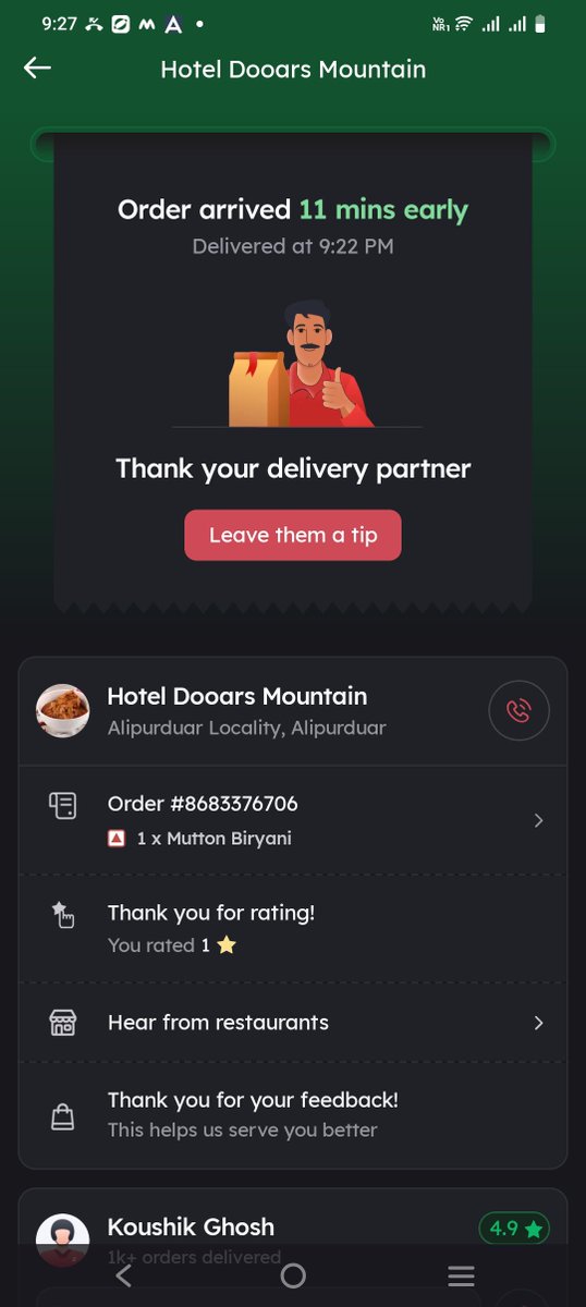 aritradutta44's tweet photo. @zomato I want a refund. The food is totally spoiled. I want to highlight thisbissue to FSSAI https://t.co/8BKxTVlTgh
