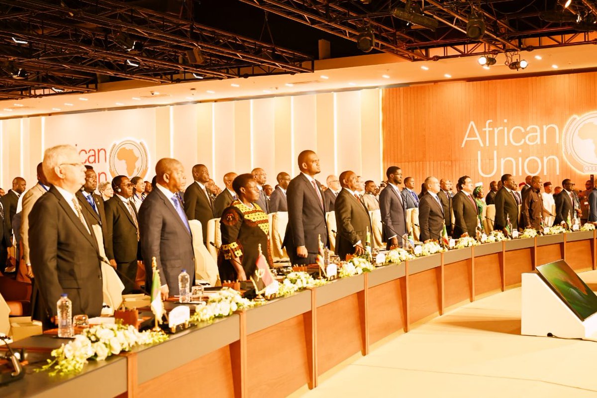 jessica_alupo's tweet photo. Earlier today morning, i presented Statements on the #EastAfricanCommunity and the EastAfrican Standby Force to the 
 8th Midterm #AfricanUnion coordination summit in the city of #Alamein #Egypt . #PanAfricanism is an important vehicle for Strategic security and market access. https://t.co/uObTI2vKsh
