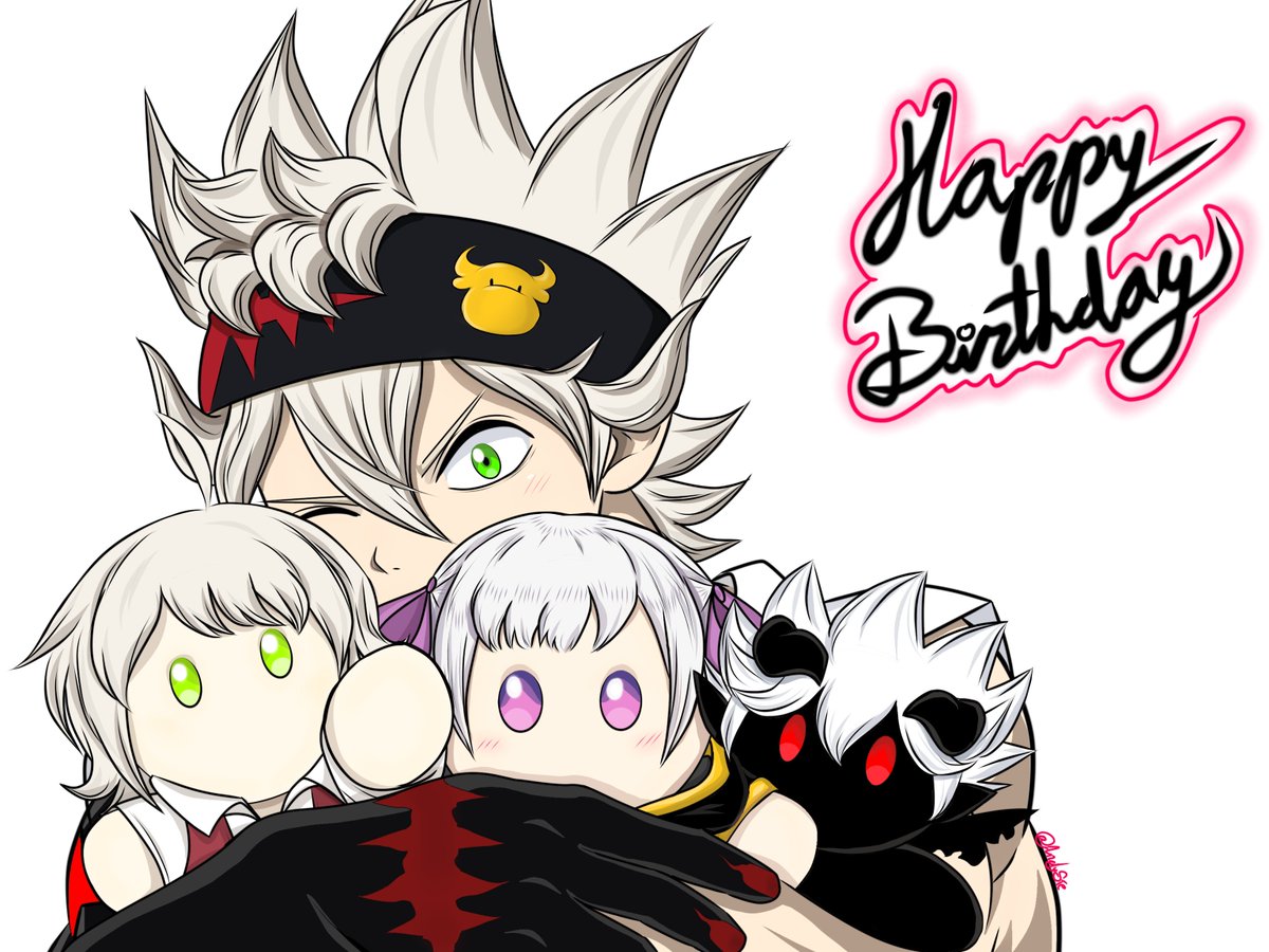 AndySte15946051's tweet photo. Un Feliz Cumpleaños a nuestro Rey Mago 🎉🎉

#BlackClover https://t.co/w19jKcaSFH