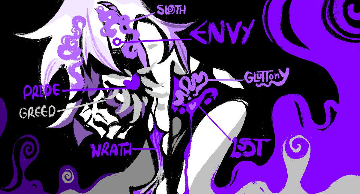 Tinytan207's tweet photo. Seven deadly sins. https://t.co/PQwLe3v0xT