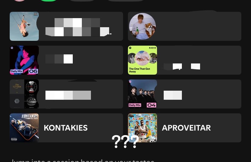 _nightskyes's tweet photo. who are these and why are they always on my recent played?? I changed my password once I found it and play countless playlist but why they are still on my homepage???😦 https://t.co/ibuIESUFDH