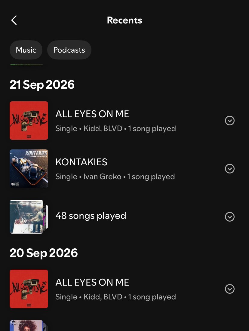 _nightskyes's tweet photo. who are these and why are they always on my recent played?? I changed my password once I found it and play countless playlist but why they are still on my homepage???😦 https://t.co/ibuIESUFDH
