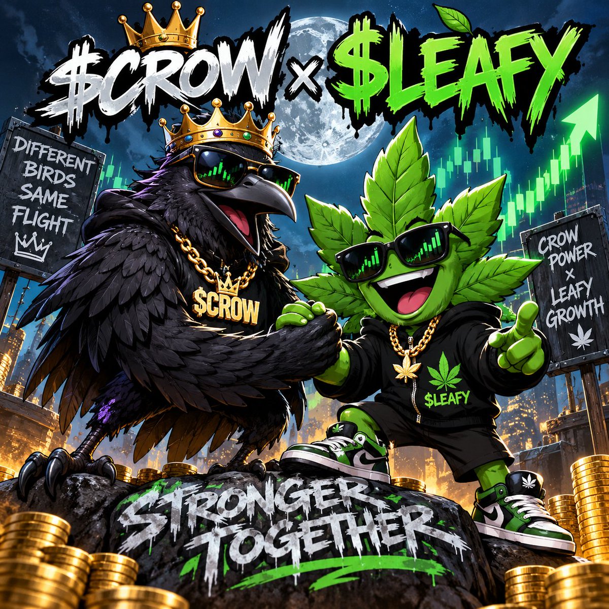 Iknowaguy899's tweet photo. @impixiecat All it takes is time and conviction 
Our eyes in the sky landed in the garden and what he found was exotic 🕊🌱💨  $CROW $Leafy https://t.co/fPmCSvVGAy