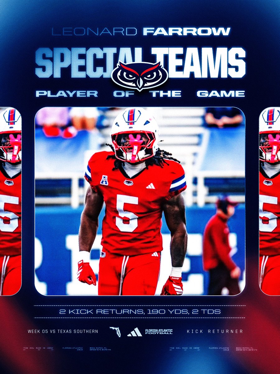 FAUFootball's tweet photo. All 3 phases showed out 💥

#WIP🏝️ https://t.co/qoVJFU4XO7