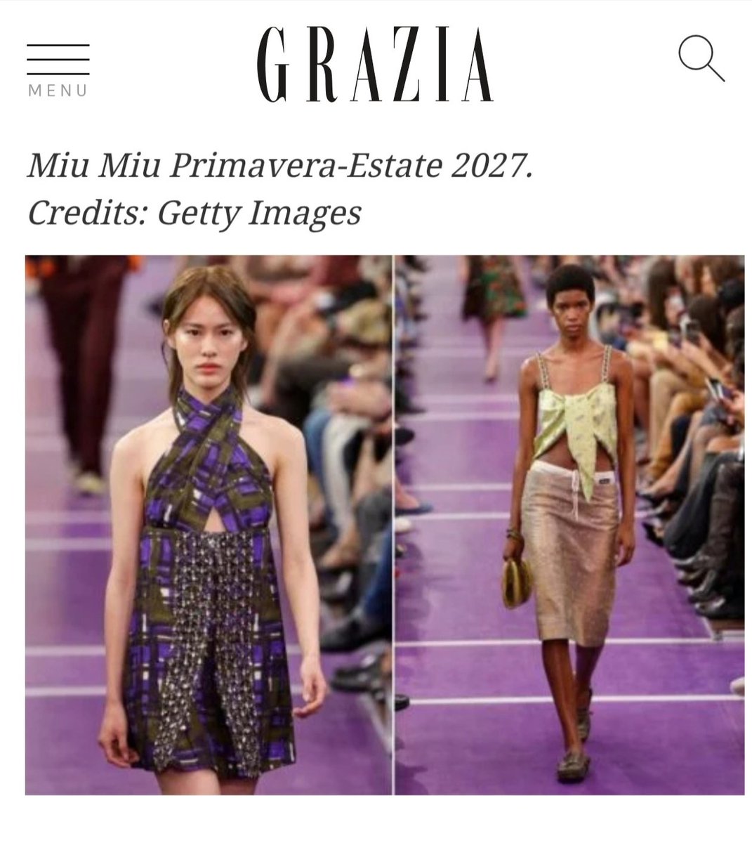EmiBonnieTH's tweet photo. Emi Thasorn &amp; GRAZIA ITALY

💌 https://t.co/dfvOnjtXIS 

#MiuMiu
#MiuMiuxEMI 
#MiuMiuSS27 
#emiamily https://t.co/kWGCwN9MIh