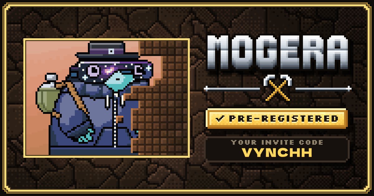 ISadi8215487248's tweet photo. Digging starts soon for MOGERA on Robinhood Chain! ⛏️💎
A pixel NFT collection you dig out block-by-block using your GPU.
Pre-register early and grab your spot 👇
https://t.co/pstLfwm83d
#MOGERA #RobinhoodChain #NFTs #Web3 #CryptoAirdrop #FreeMint https://t.co/ok5a8wEkrE