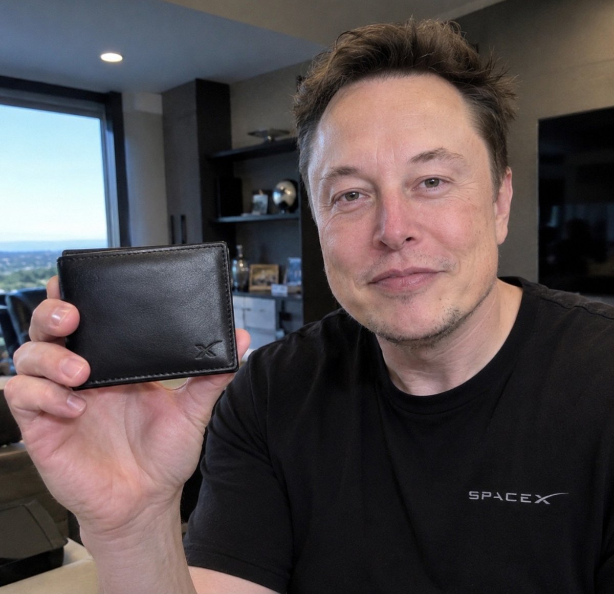 MuskXNewsfx's tweet photo. You find Elon Musk’s wallet. What do you do with it? 👛 https://t.co/yRMYMWsizT
