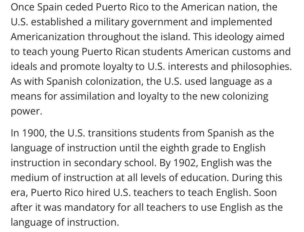 coquihere's tweet photo. @navajofelon How do we obsess over being Spanish? Because we speak the language? 

The pride rests on being PUERTO RICAN, especially with the USA restricting Spanish language among other things https://t.co/T2WL1lA9ii