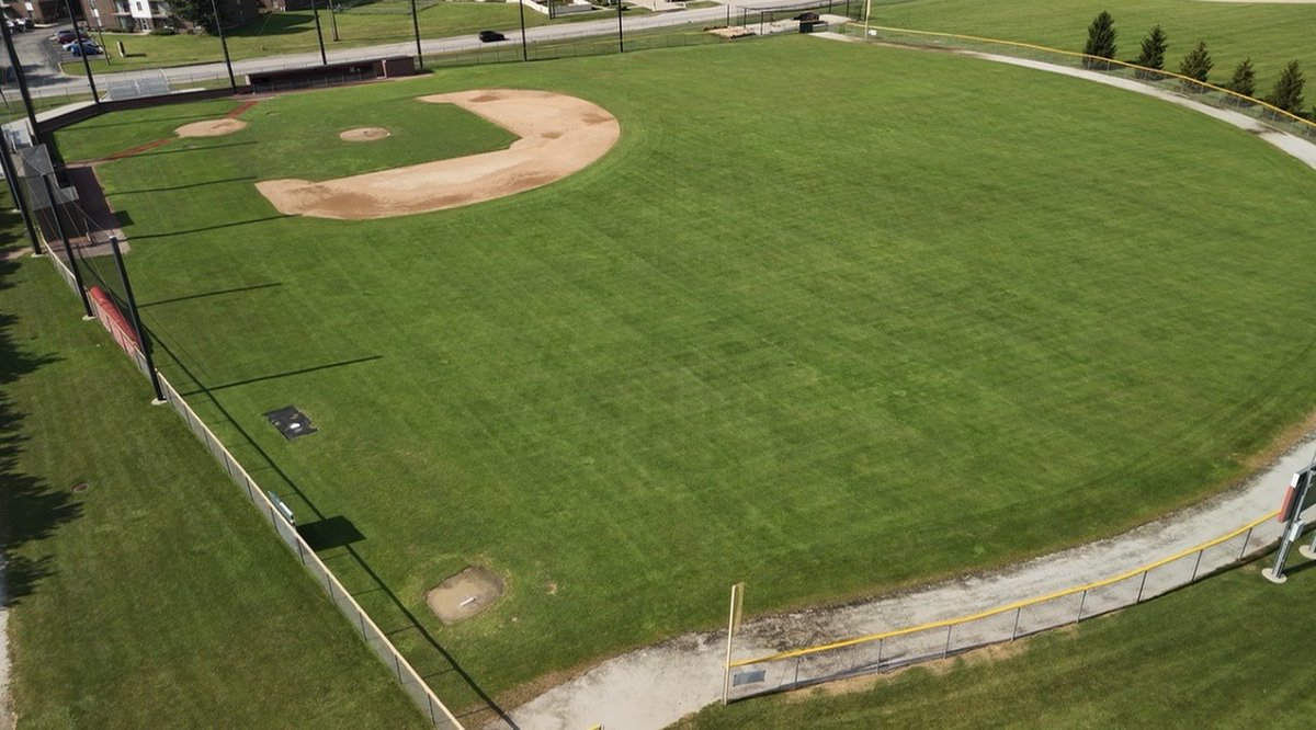 HonorGloryFame's tweet photo. Our hardworking student-athletes deserve fields that match their dedication! We’re excited to announce that we’ve broken ground on new turf for Marist’s baseball and softball fields, with completion planned for the Spring 2027 seasons. https://t.co/qwB912w81n