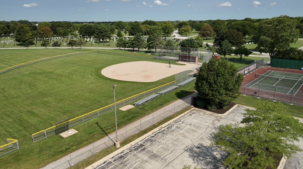 HonorGloryFame's tweet photo. Our hardworking student-athletes deserve fields that match their dedication! We’re excited to announce that we’ve broken ground on new turf for Marist’s baseball and softball fields, with completion planned for the Spring 2027 seasons. https://t.co/qwB912w81n