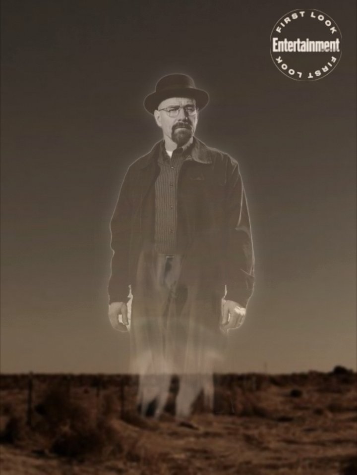 DiscussingFish_'s tweet photo. First Look at Bryan Cranston as Heisenghost in the 'BREAKING BAD' sequel series.

Premiering in 2027 on AMC+.

(Source: https://t.co/XBMzkKAAjy) https://t.co/AucmO24UMe