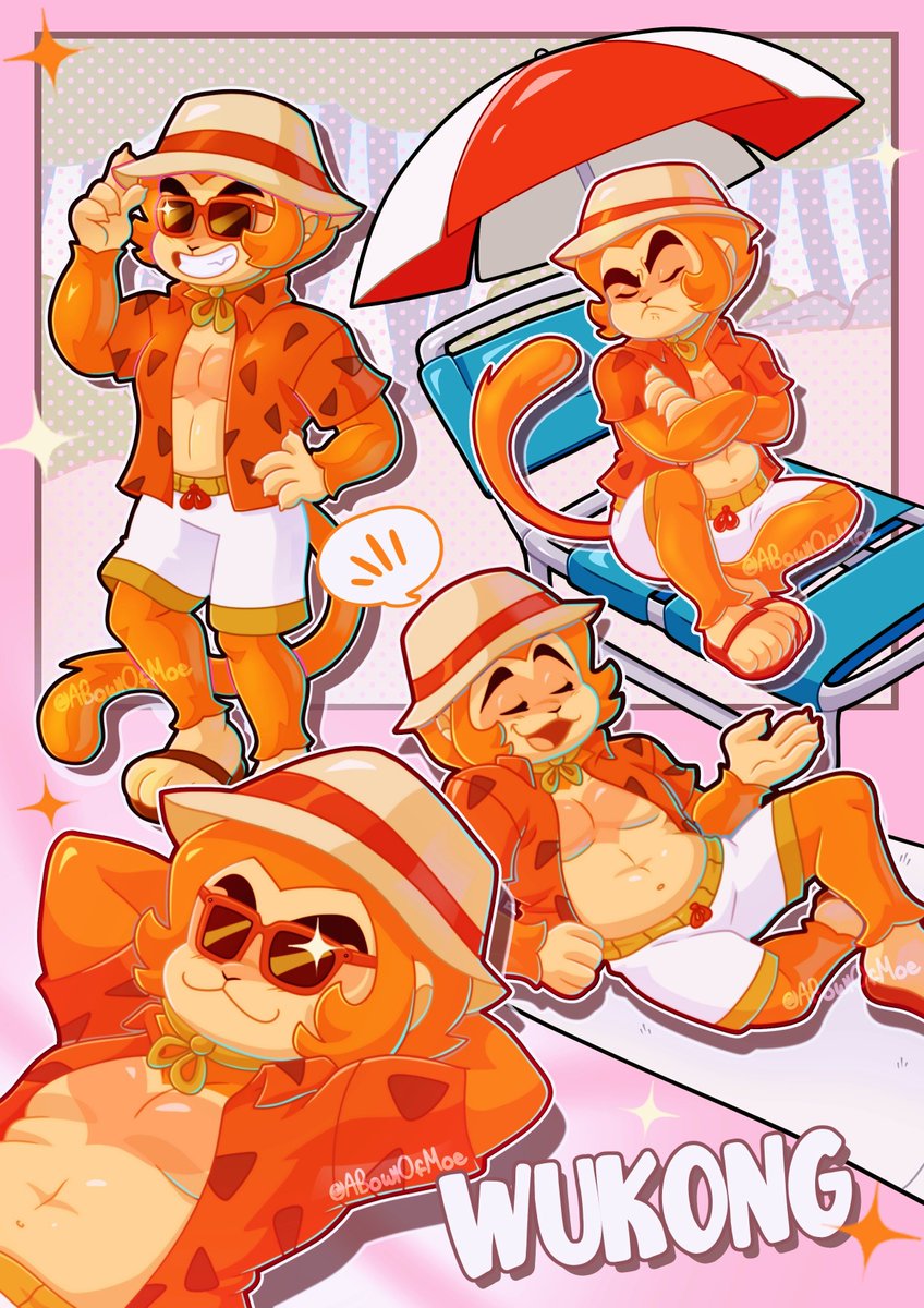 ABowlOfMoe's tweet photo. Summer Wukong! ☀️
Omg, been working on this forever! Pretend it's still summer lol
#LEGOMonkieKid #LMKfanart #lmk https://t.co/fWIV1c1Rhb