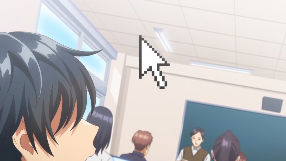 マウスカーソルで現実を操作できるようになったので、女の子をいっぱいクリックしまーす 第1話 ツイート画像 1