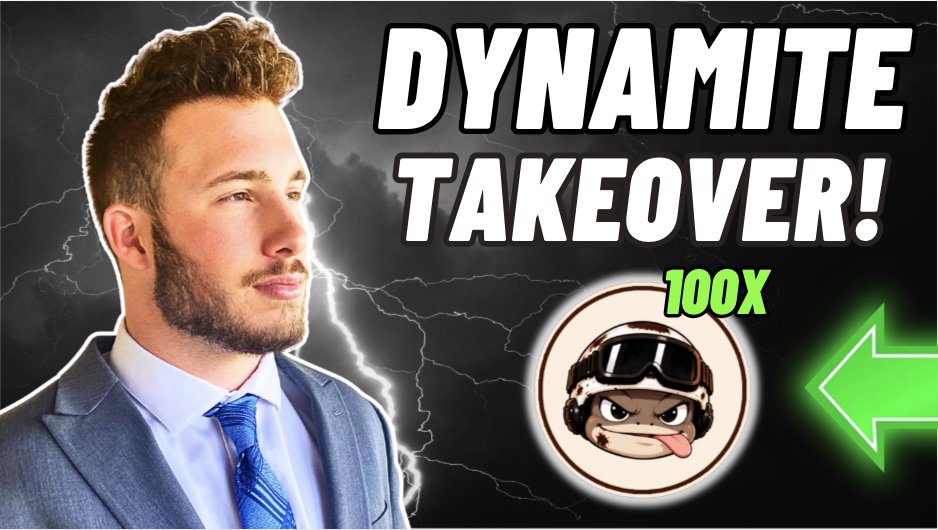 CryptoNowNever's tweet photo. $DYNAMITE : The Next Huge #Robinhood Memecoin?!?!🧨

Are You Paying Attention?!?!🚀

YouTube Video: https://t.co/bB1xN8Kpq7

$BTC $ETH #Crypto #Ethereum #Bitcoin $CASHCAT $CATE $TURBO $PEPE $DOGE $SHIB $SPX #Gold https://t.co/3P4cPNjl4s