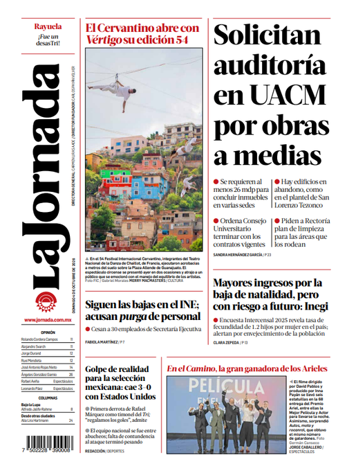 galvanochoa's tweet photo. 🔵 La Jornada hoy.

📰 https://t.co/4WIZBV4FoL https://t.co/UbCyVvYHzt