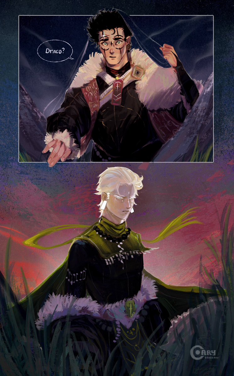 polinomnomart's tweet photo. Drarry in my OCs world style #harrypotter #drarry #harco https://t.co/tabf3ndsr3