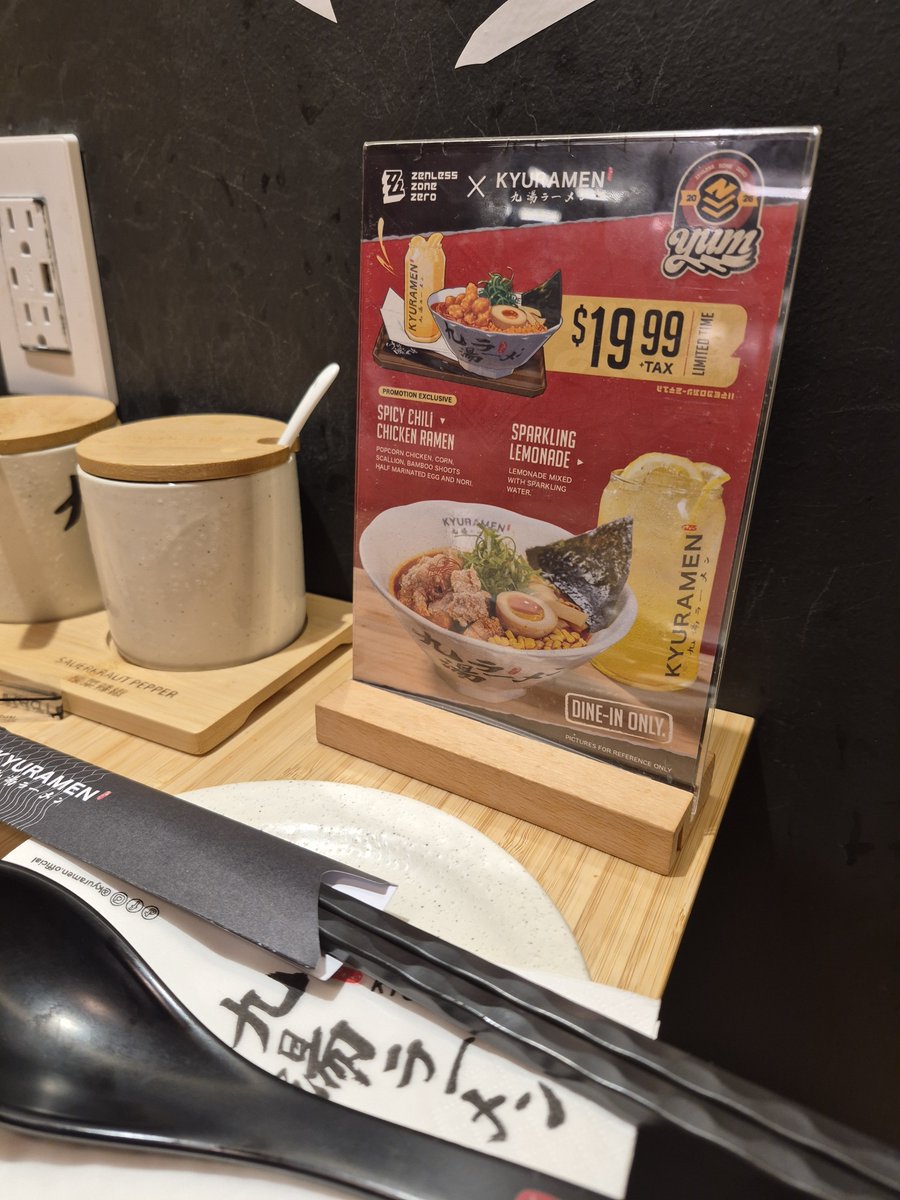 Sweetie_Bacon's tweet photo. Finally got the ZZZ meal! Sadly, the Kyuramen I'm at was out of in-game code. Well report back in a bit. https://t.co/9XoKD7l8xH