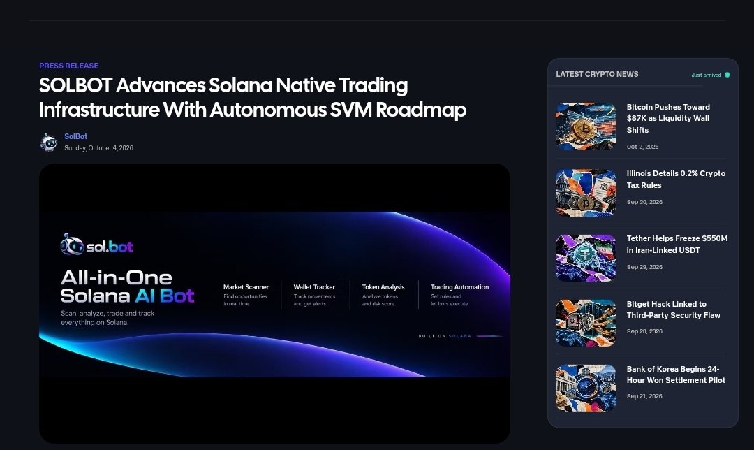 Solbotai_x's tweet photo. New Press release 

https://t.co/HzRLETYxbX https://t.co/LwLq4Xs7dY