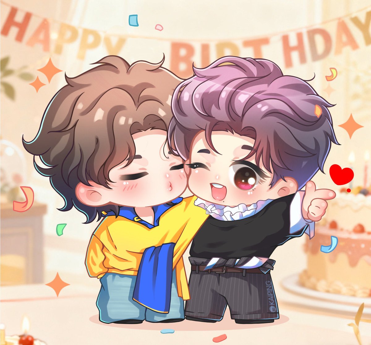 kaiping08051005's tweet photo. 1005 生日快乐🎂🎂🎉🎉🎉 https://t.co/UWpJ0I6bu0