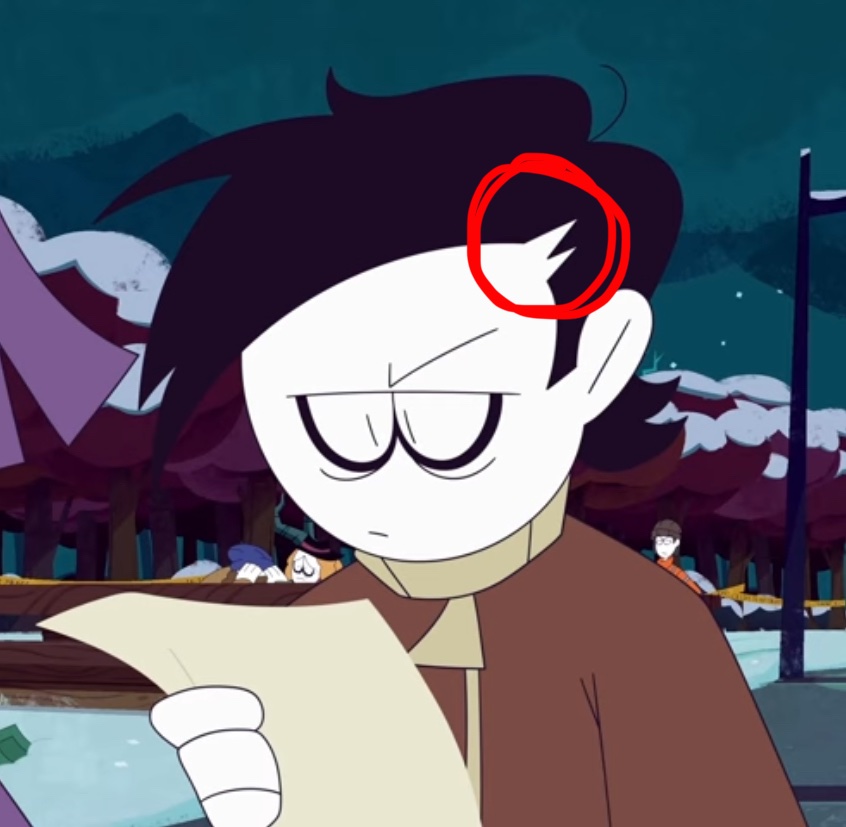 ErrorYesWifi's tweet photo. I haven’t seen anyone talk about this but what if Streber’s loosing hair because of stress :(
#spookymonth #spookymonth7 https://t.co/j3B6CLU5Nf
