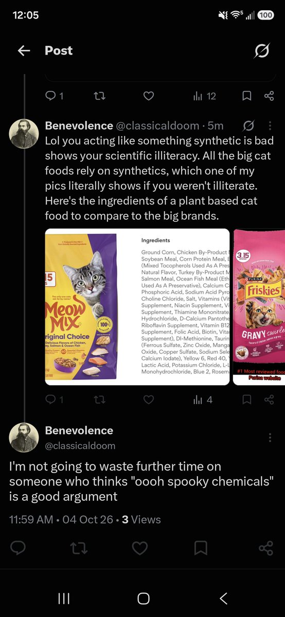 FFocusST2016's tweet photo. I didn't say synthetics are inherently bad. I said that the brand they showed is suspicious, basically. https://t.co/8sT9ceXLLV