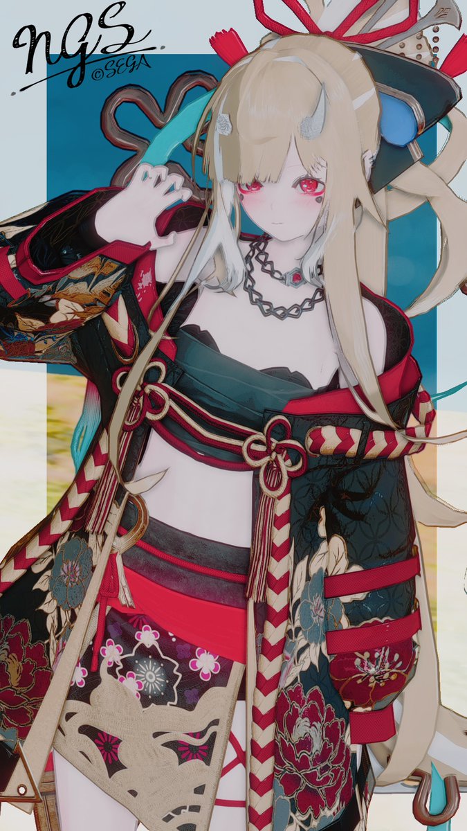 mikeneko_NGS's tweet photo. おに！
#PSO2NGS_SS https://t.co/d176Y8z3VF