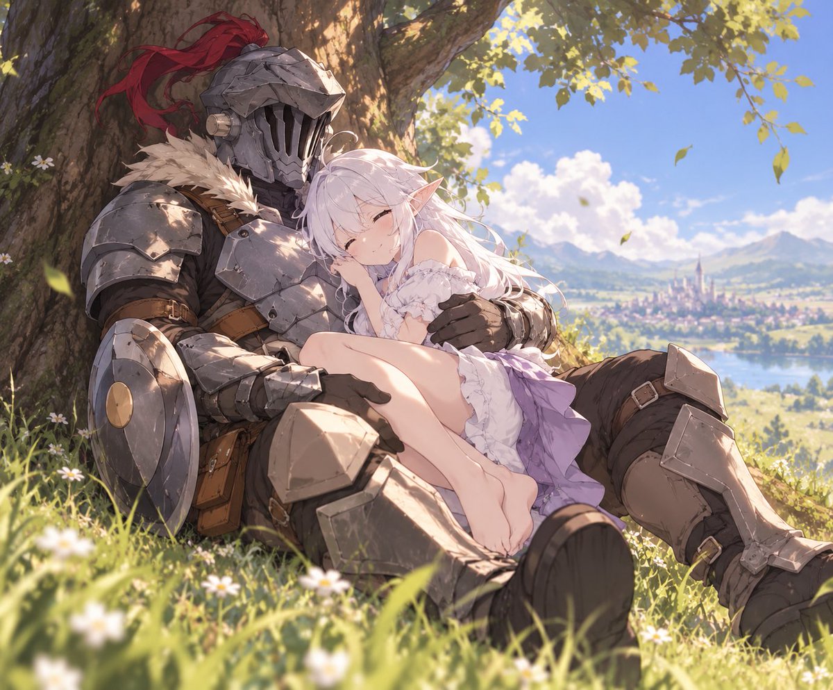 powdury's tweet photo. My big strong genocider 🤍

We must protect the elves from the goblins https://t.co/n5hmW3P0p5