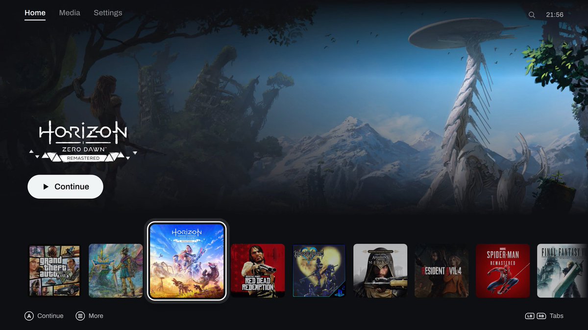 Jdr8245Jhon's tweet photo. 😱😱😱😱😱😱😱😱😱Un lanzador de juegos para Linux que manejas con un controlador, desde el sofá o en una plataforma de Steam.https://t.co/xmyI63Jr2D https://t.co/L72Cd3QMhI