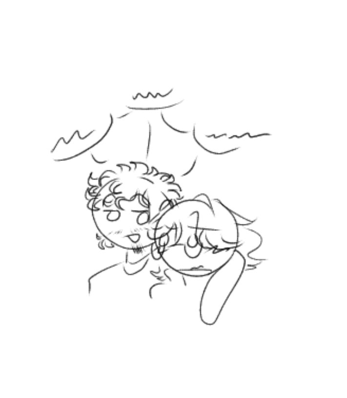 AtlasDoesDraw's tweet photo. Hey

Since I have my tablet back

Have some sketches about the collage au me and em are working on https://t.co/nyhI3XVz4y