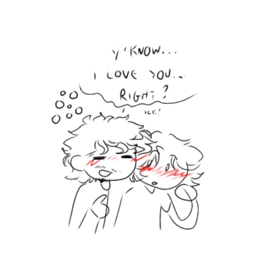 AtlasDoesDraw's tweet photo. Hey

Since I have my tablet back

Have some sketches about the collage au me and em are working on https://t.co/nyhI3XVz4y