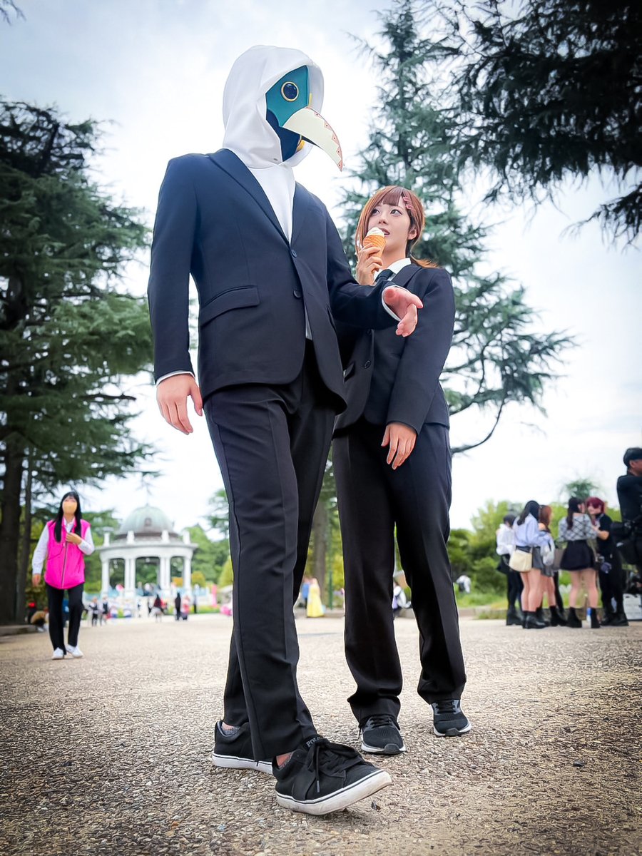 et60m's tweet photo. ⚠︎cos       csmｺｽ
┊
┊
「いつもなんか奢ってくれてありがとうございます!」
┊
┊
📸【@makaino_lab 】
┊
#アコスタ鶴舞 https://t.co/SnFeqtr27g