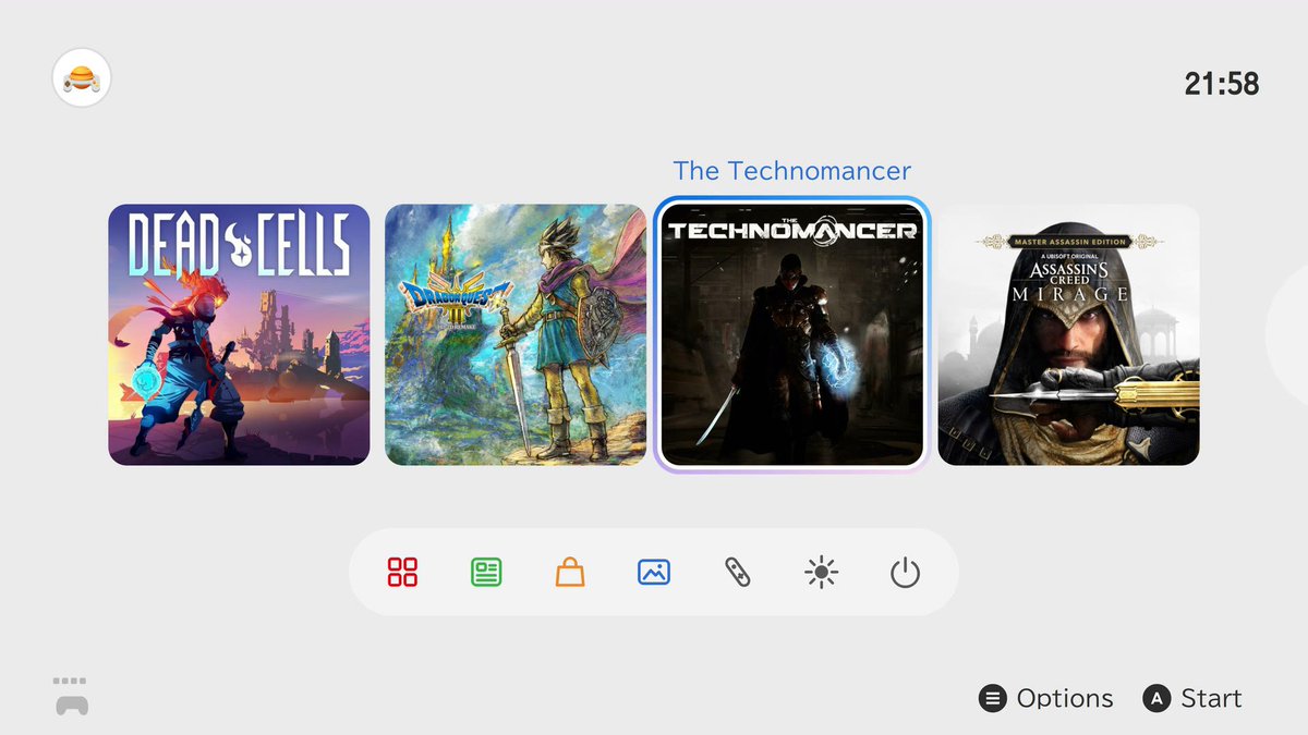 Jdr8245Jhon's tweet photo. 😱😱😱😱😱😱😱😱😱Un lanzador de juegos para Linux que manejas con un controlador, desde el sofá o en una plataforma de Steam.https://t.co/xmyI63Jr2D https://t.co/L72Cd3QMhI