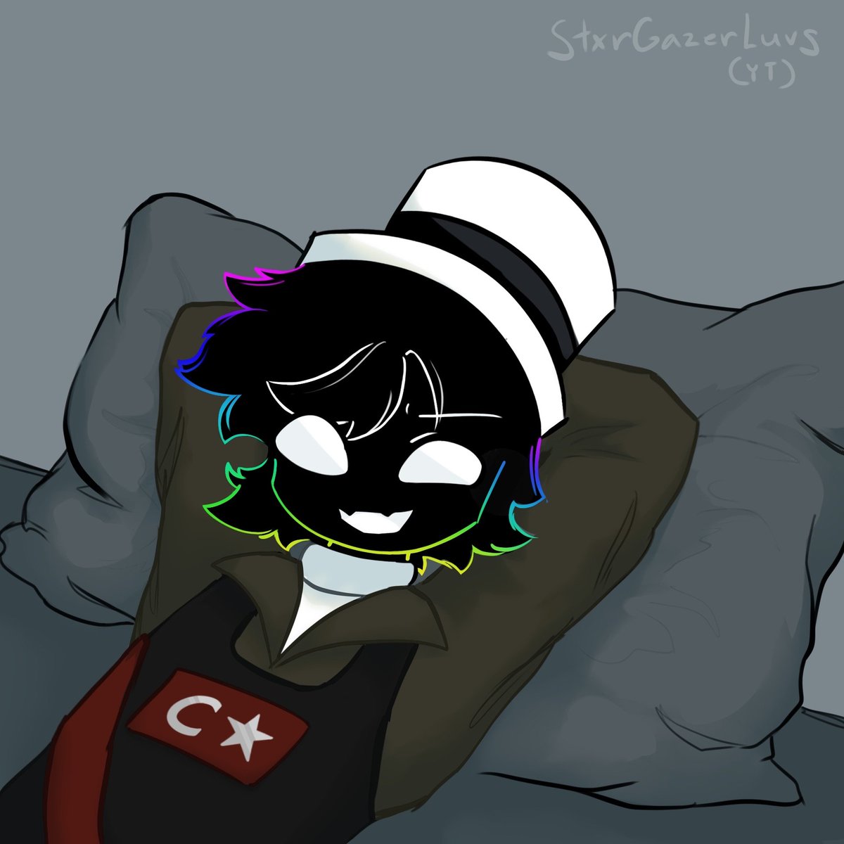 CerealAlchemy's tweet photo. @yogurt_32b yep! Cereals my sona so I gave him the country where I'm from, aka Turkey! https://t.co/kOfMF0jAKf