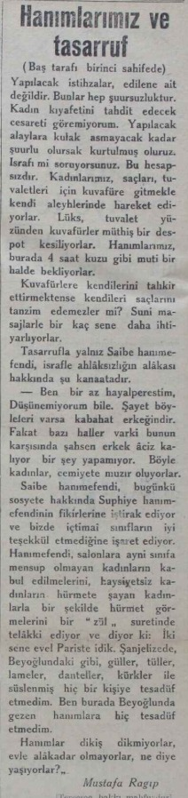 LibraryLost's tweet photo. Gazete okuyabilen kadının 1930 gündemi...

"İki baloya bir esvapla ne deye gidilmesin?"

Akşam
20 Ocak 1930 https://t.co/WRTcwBg5ct