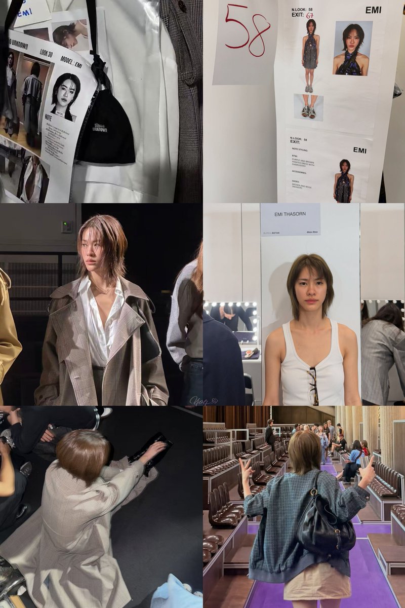 Wangel_'s tweet photo. #MiuMiuxEmi #emiamily
#MiuMiuSS27 
#MiuMiu #เอมี่ทสร

From this(2025)                           To this(2026) https://t.co/crgcbAlFut