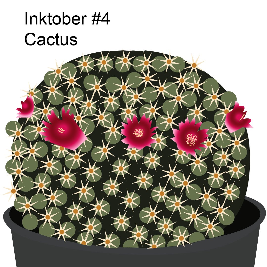 shadowmorihero's tweet photo. Cactus 
#inktober2026
#inktober
#inktober2026cactus https://t.co/6HSR4SfYFe