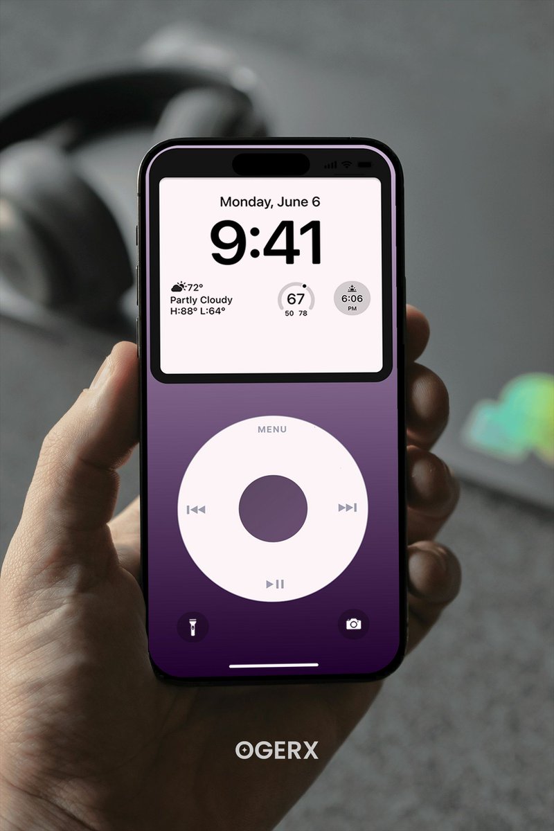 iphnwalls's tweet photo. Retro iPod Wallpaper iPhone - Y2K Purple Aesthetic

#Wallpaper Pack: https://t.co/i9GKABS3pN https://t.co/X0sQjPkZ8I