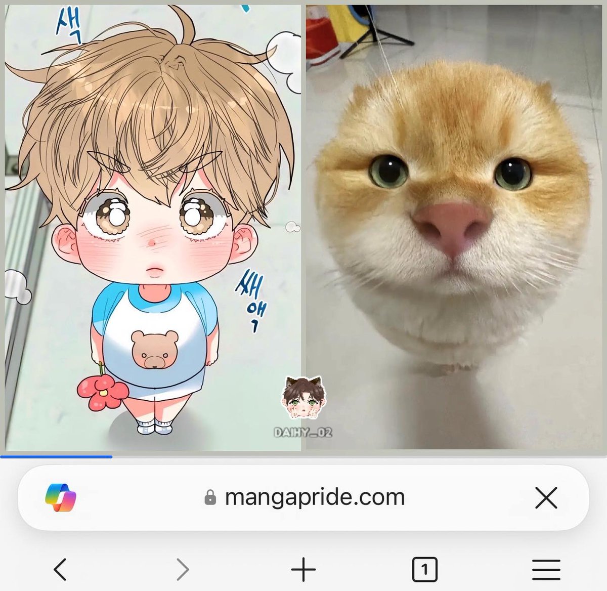 daihy_02's tweet photo. Didn't think it would be a same 🤣 너무 귀여워～

©️: 坡坡popo 
——————
📍NAME: 형의오메가
Platform: Mr blue
Status: Ongoing
| Please support the artist |
——————

#형의오메가 #cat #blmanhwa #manhwa #bl #fyp #art #xuhuong #manhwabl #manhwarecommendation https://t.co/GC4LTMDOQp