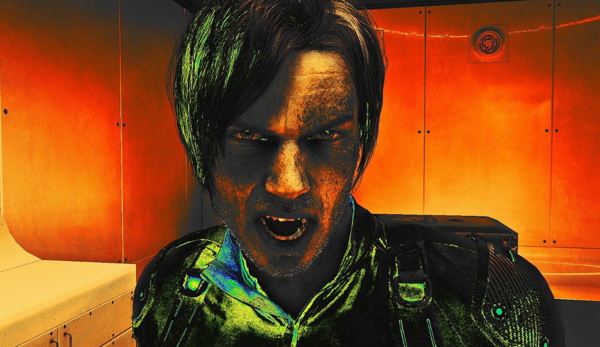 naxennedy's tweet photo. i love photo mode it's so funny #ResidentEvilㅤ #residentevilrequiem #leonkennedy #re9 https://t.co/GZLp2O4yJR