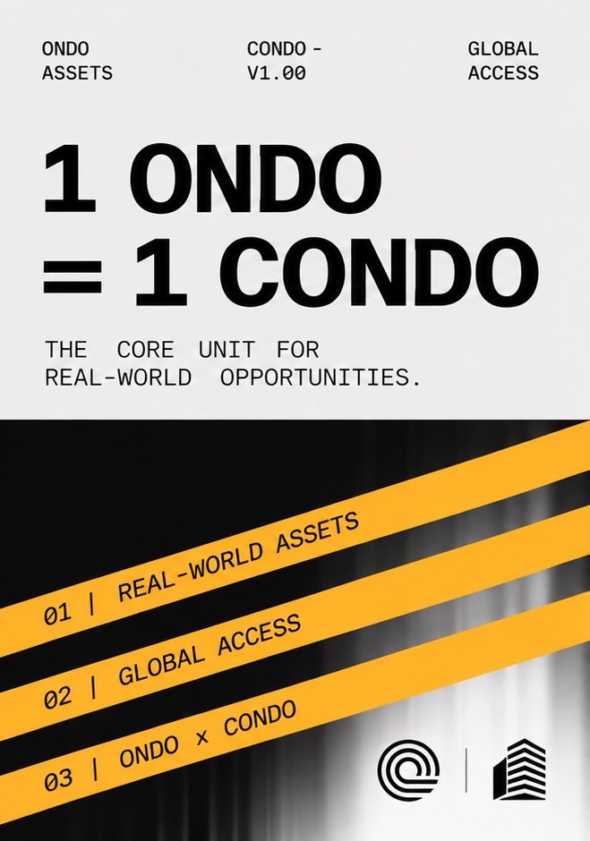 CONDOonSol's tweet photo. 1 ondo = 1 condo https://t.co/OVyKEYrUYH