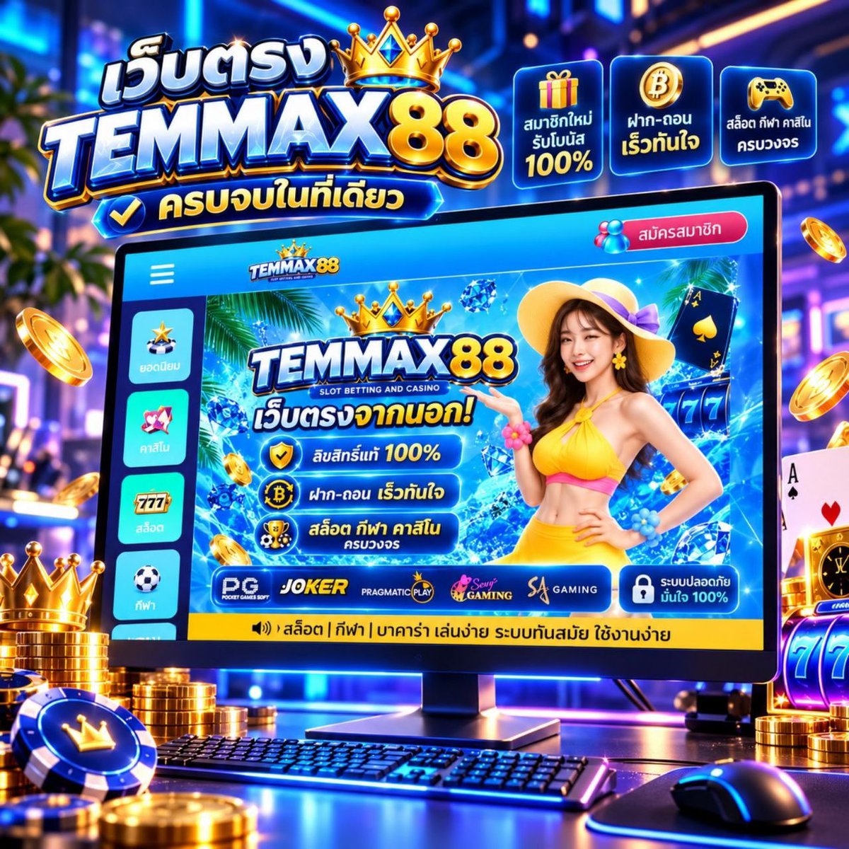 SjjeWkwke94458's tweet photo. 👑 | TEMMAX888 <
✅เล่นได้ทุกค่ายเ∩ม‼️
สล็อຕ🎰แจ∩หนัก⚡️ปล่อยแต∩ทั้งวัน

📩: ขอ 77 รี ลง Code ฟรี 🔰
➖➖➖➖➖➖➖
💸โค้ดฟรี  𝟭𝟬 ฿ ถอนขั้นต่ำ 100 ไม่อั้น  🎟️

🖥ช่องทางเข้าเว็บ  https://t.co/HS9nlDGD0Z

#เคดิตฟรีไม่อั้น https://t.co/OxxVRNhrzF
