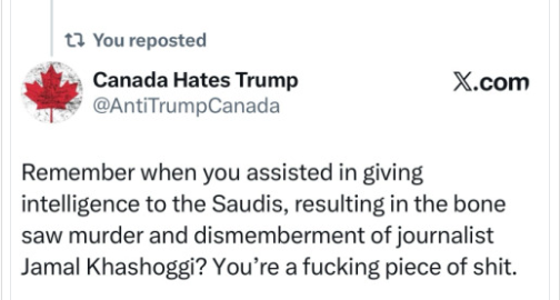 smc429's tweet photo. BEST RESPONSE to Kushner's victim Tweet. https://t.co/TkUUrJKcDo